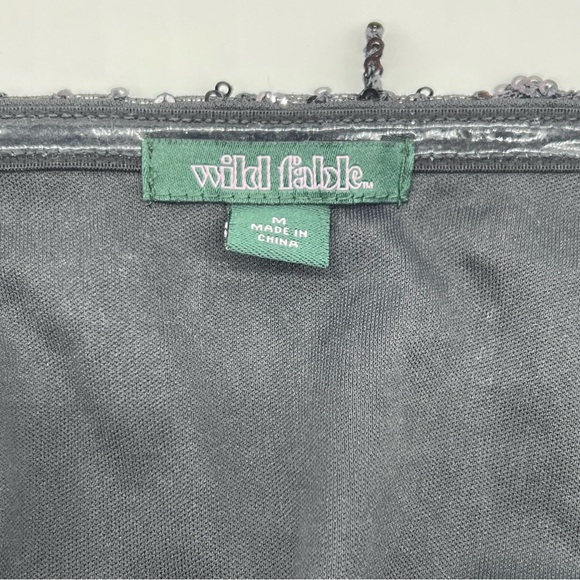 Wild Fable Black Strapless Sequin Dress - Picture 8 of 9